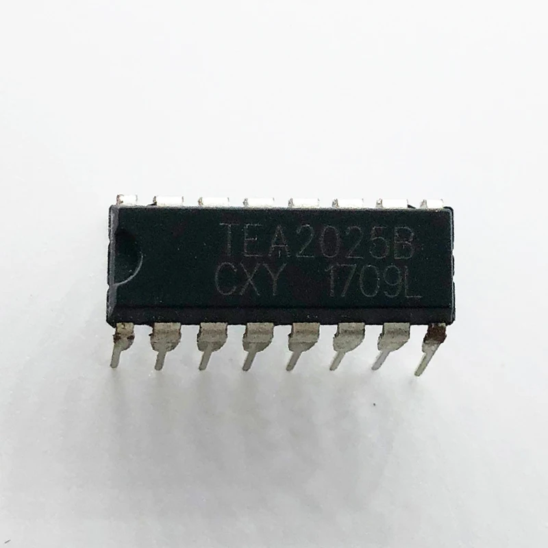 5pcs/lot TEA2025B TEA2025 DIP Two-channel power amplifier IC audio amplifier