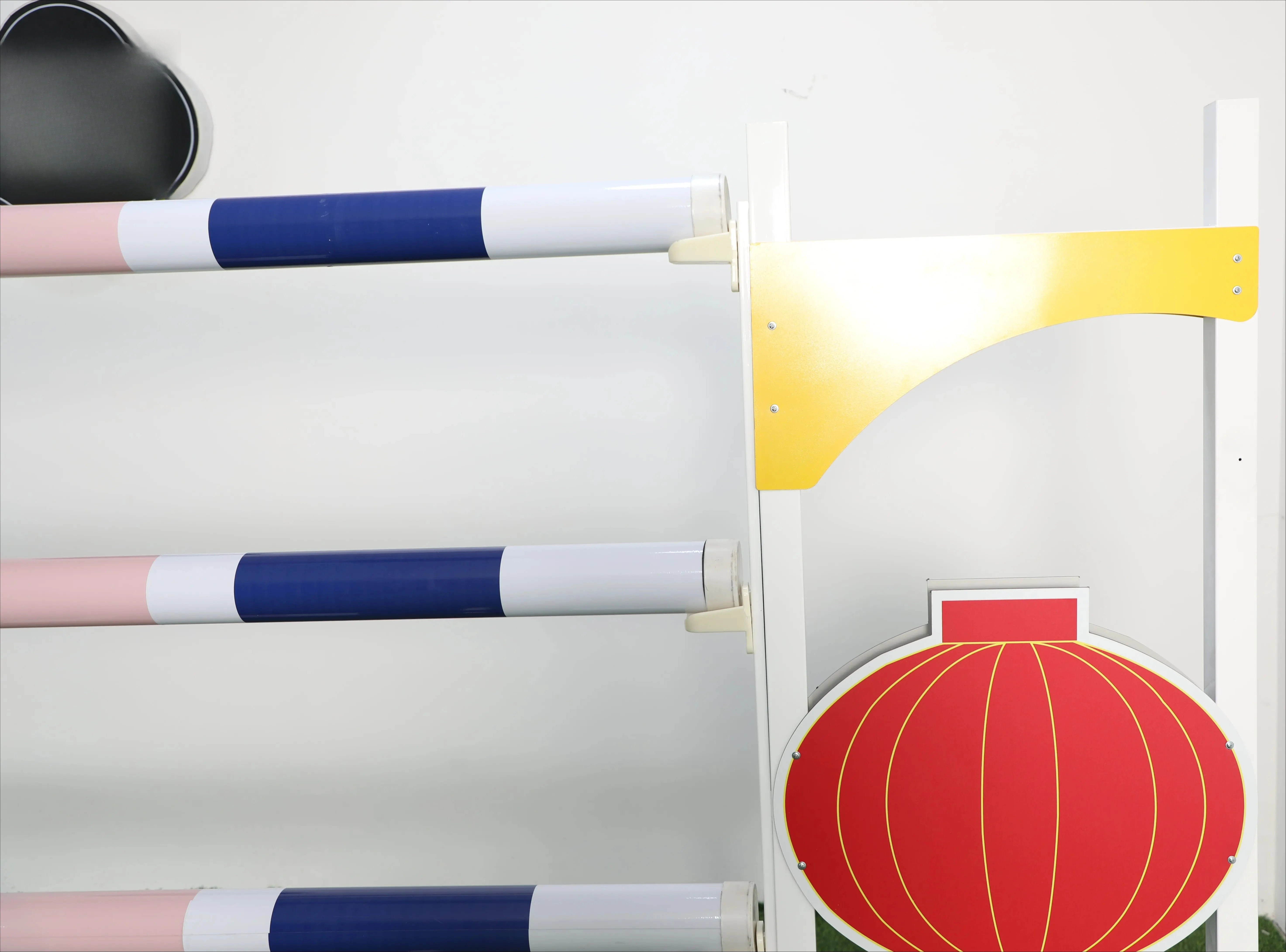 Inflatable Jumping Cups Horse Show Saddle Pad with Baby Jump Cup Horse Jumping Training Equipment