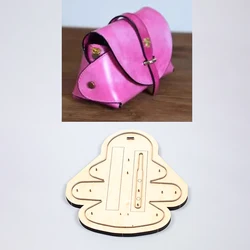 15x10x8cm Leather Craft one piece shoulder bagcutting dies knife mold iron blade cutter