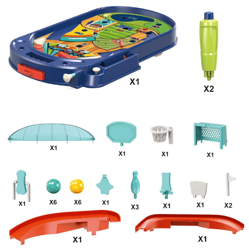 Pinball games, family gatherings, tabletop football toys, children\'s boys, outdoor brain games
