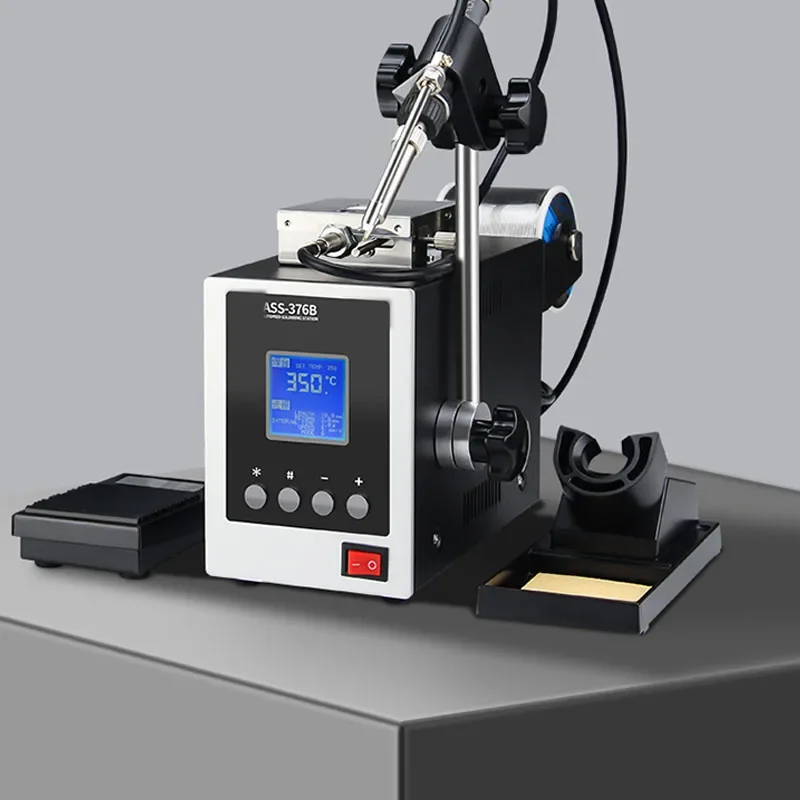 High-power Automatic Soldering Machine 150W  Electric Iron Point Tin Machine Automatic Tin Feeder Soldering Iron Machine