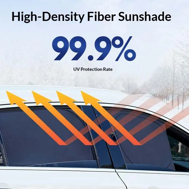 Car Covers For Honda Fit Jazz 2008 2009 2010 2011 2012 2013 Full Coverage Sunshade Anti-UV Privacy Blocks Sun Visor Accessories view 3