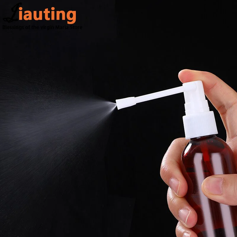 10-100ml PET Spray Bottle Elephant Trunk Spray Bottle Nasal Spray Bottle Cosmetic Spray Jars Spray Pot Sample Packing