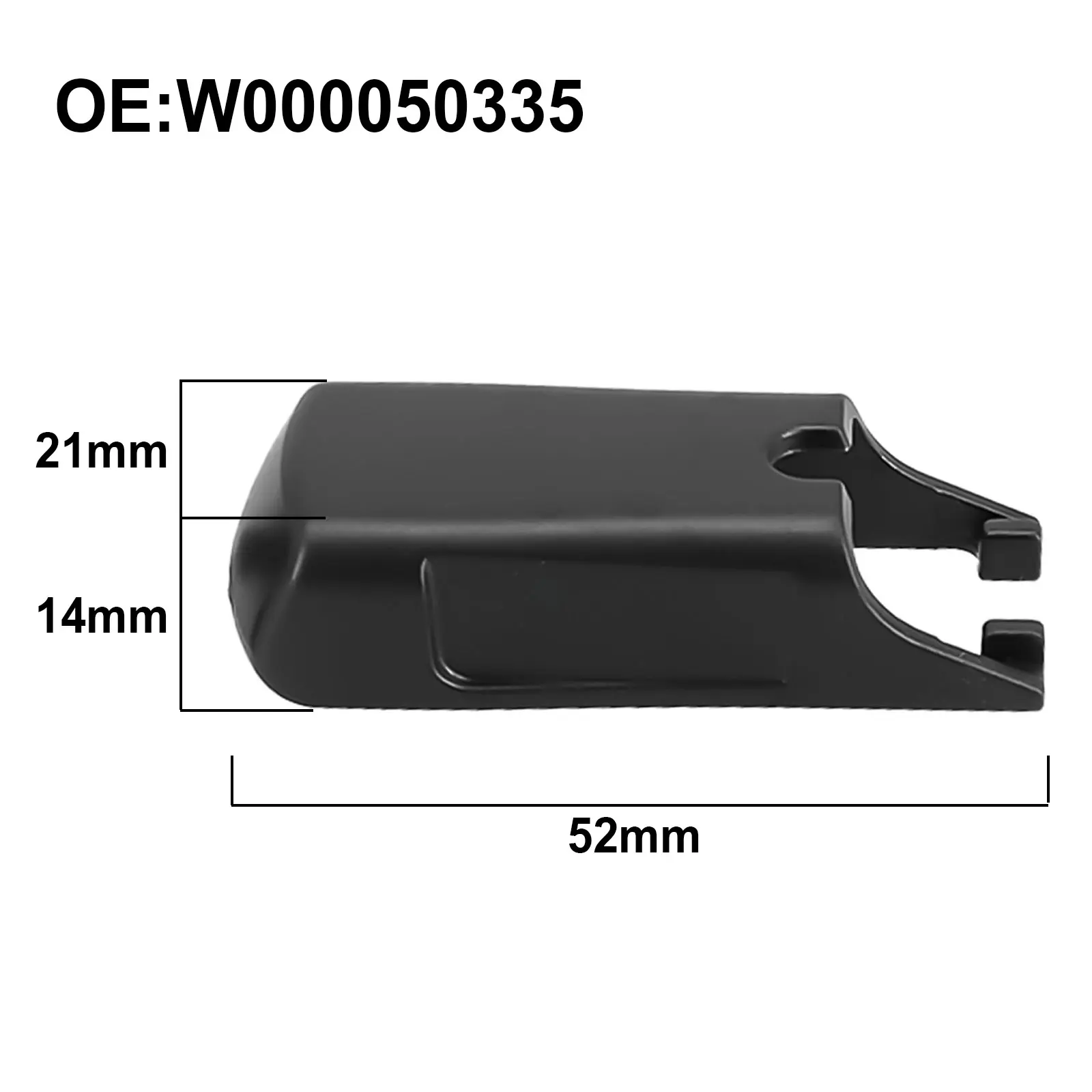 2PCS Car Front Wiper Cover Fitting Cap Clips Fits For Mercedes-Benz A B C E Class W176 W246 W205 W213 Vito W447 W000050335