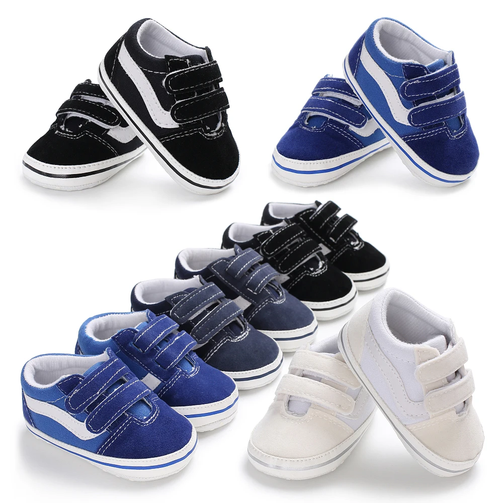 Comfy & Stylish Baby Boys' Sneakers - Soft Sole, Slip-On Casual Shoes for First Walkers, Perfect for Spring/Fall