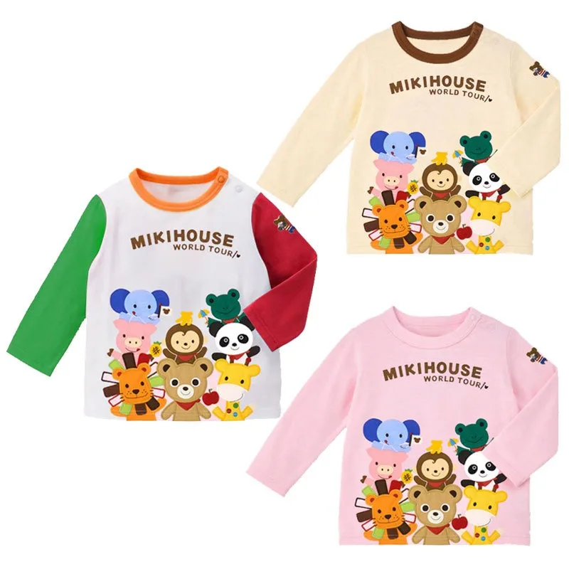 

Осенняя детская футболка с длинными рукавами, милый маленький медвежонок, хороший друг, топы для маленьких мальчиков, футболки для девочек, рубашка для девочек, одежда для малышей, футболки для мальчиков