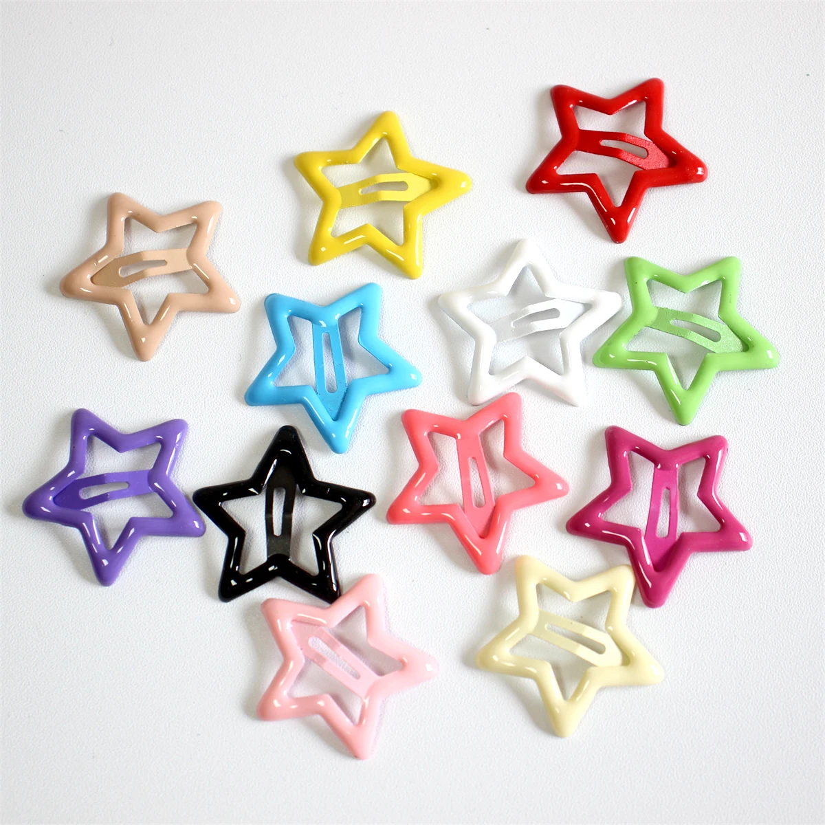 30pcs Star Alloy Hairpin BB Hair Clip for Baby Girls Hair Accessories Little Star Barrettes Chidlren Kids Slide Hair Clips Bebes