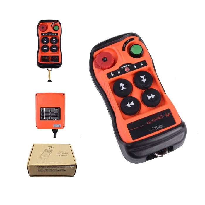 Factory Outlet 4-Button Double-Speed Wireless Waterproof Industrial Remote Control Receiver