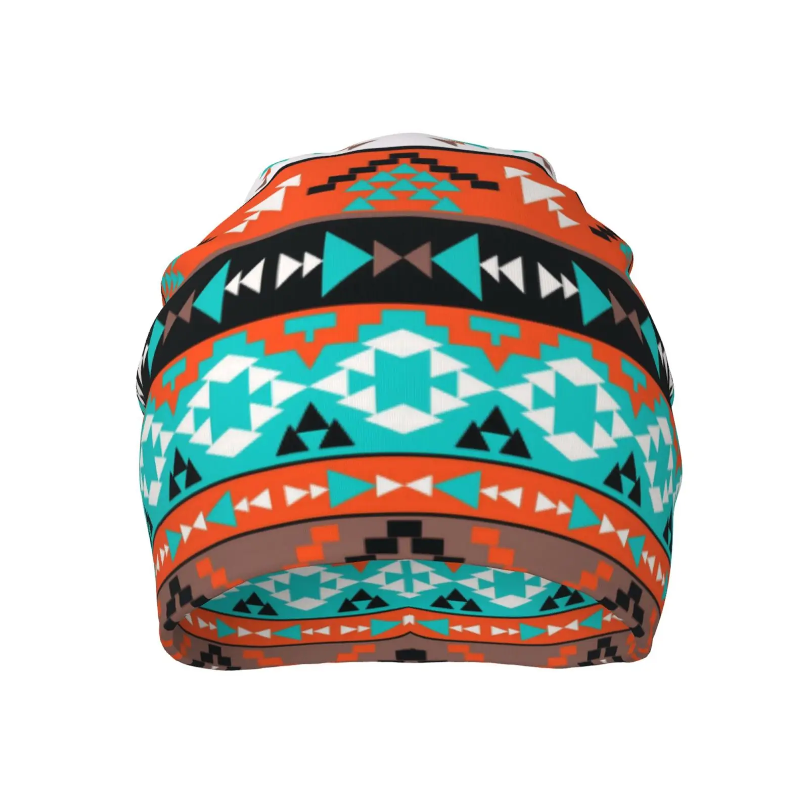 Native American Aztec Style Knitted Men's and Women's Hats Cool Winter Warm Knitted Adult Hats Soft Hats Warm Fashion