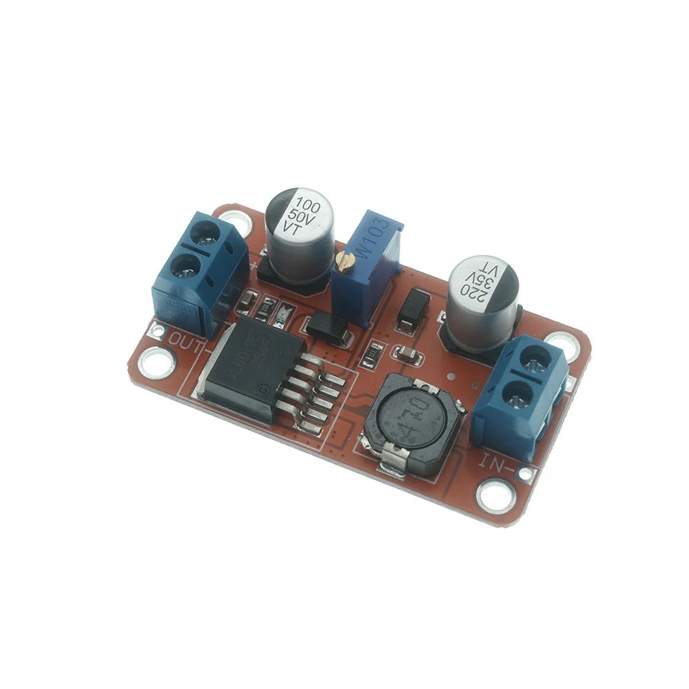 5A DC-DC Step Up Power Module Boost Volt Converter 3.3V-35V To 5V 6V 9V 12V 24V XL6019 Adjustable Output Regulator JYJDDIY