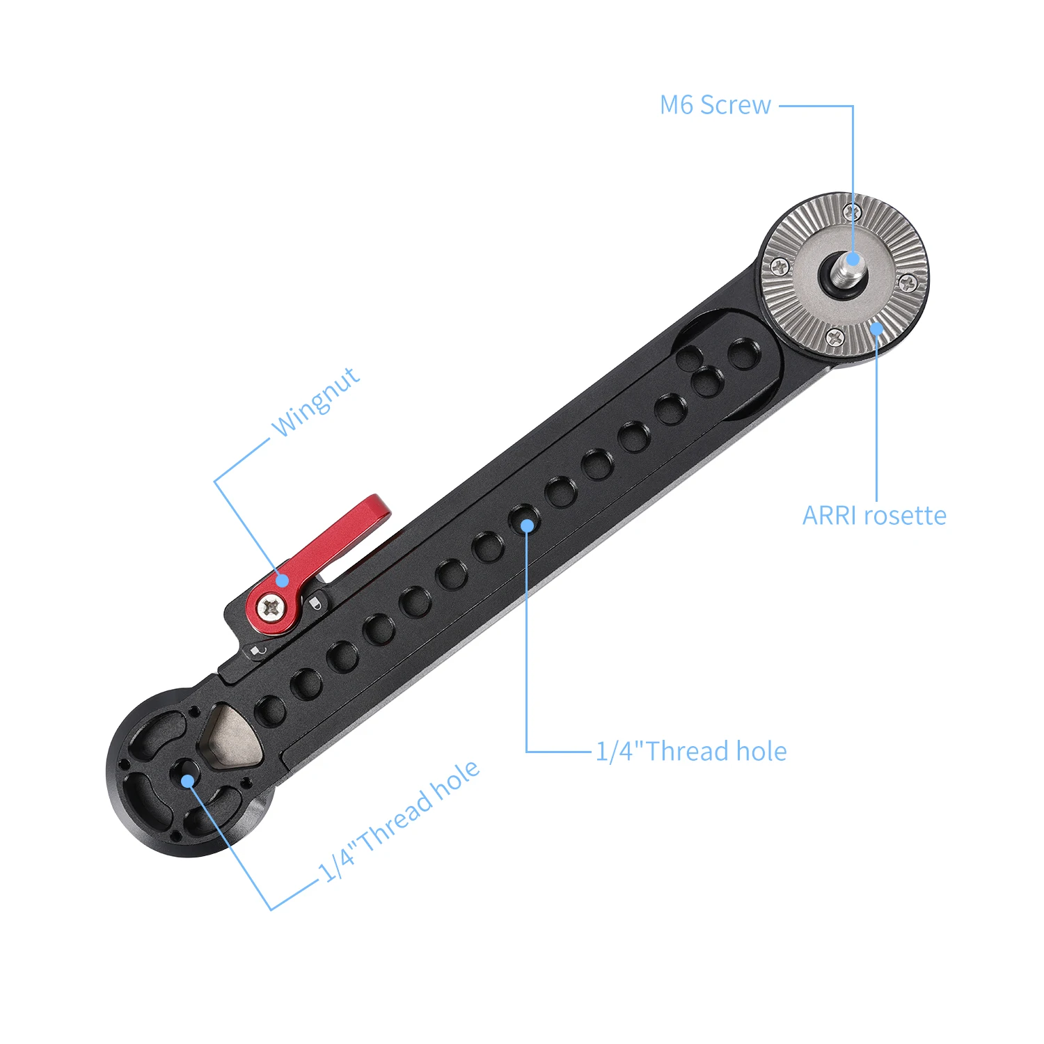 

Регулируемый удлинитель Niceyrig Arri Rosette (195-295 мм) с винтами M6