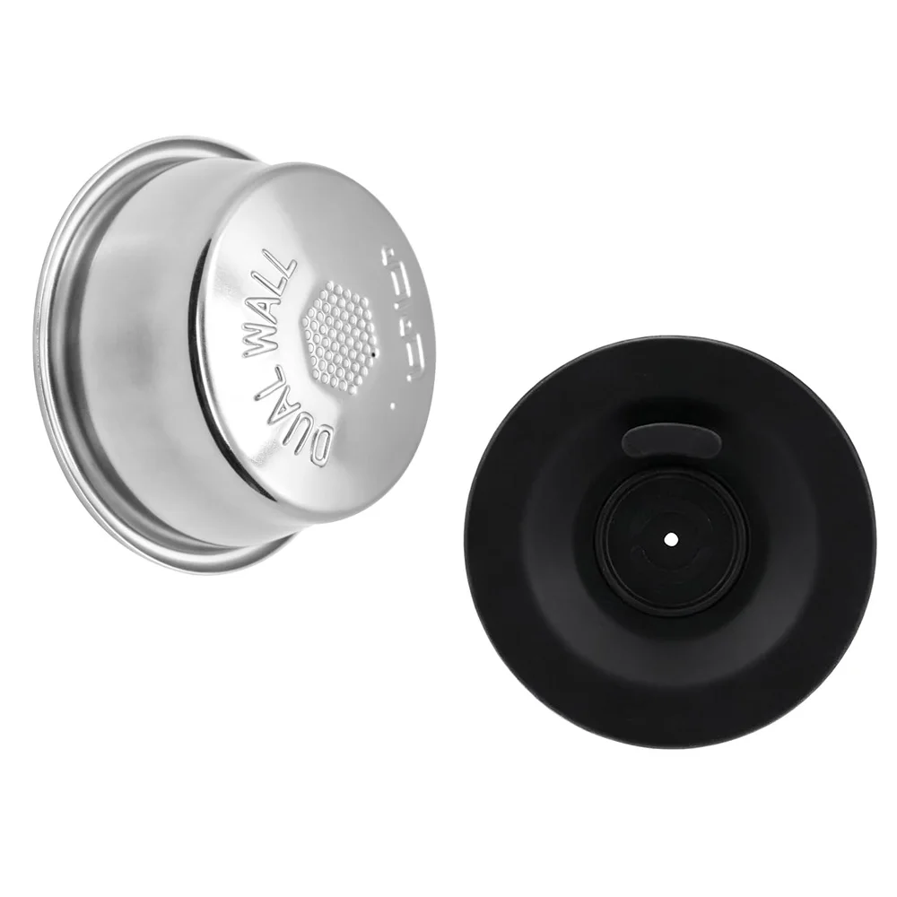 54mm Pressurized Filter Basket Set with Blind Disk Compatible With Breville Sage Express Bambino Bambino Plus Barista Pro