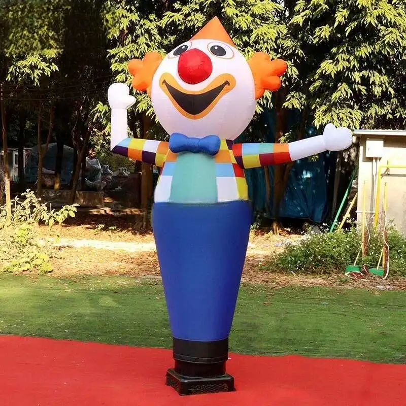 Iatable Clown Personalized 2.7M Height Air Dancer For Advertising Decoration 8.9Ft Funny Sky Dancers Tube Man Toys