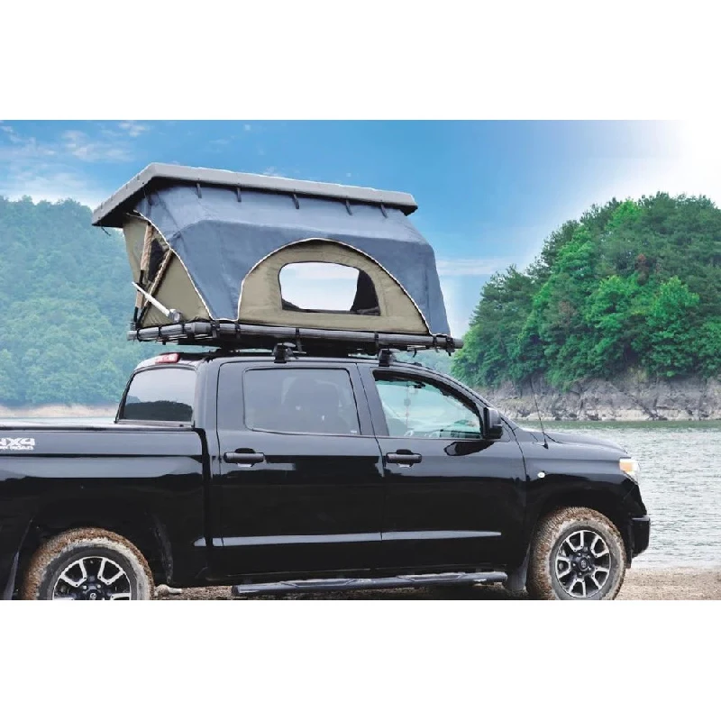 

2 Person Outdoor Camping Electric Remote Car Hard Shell Roof Top Tent
