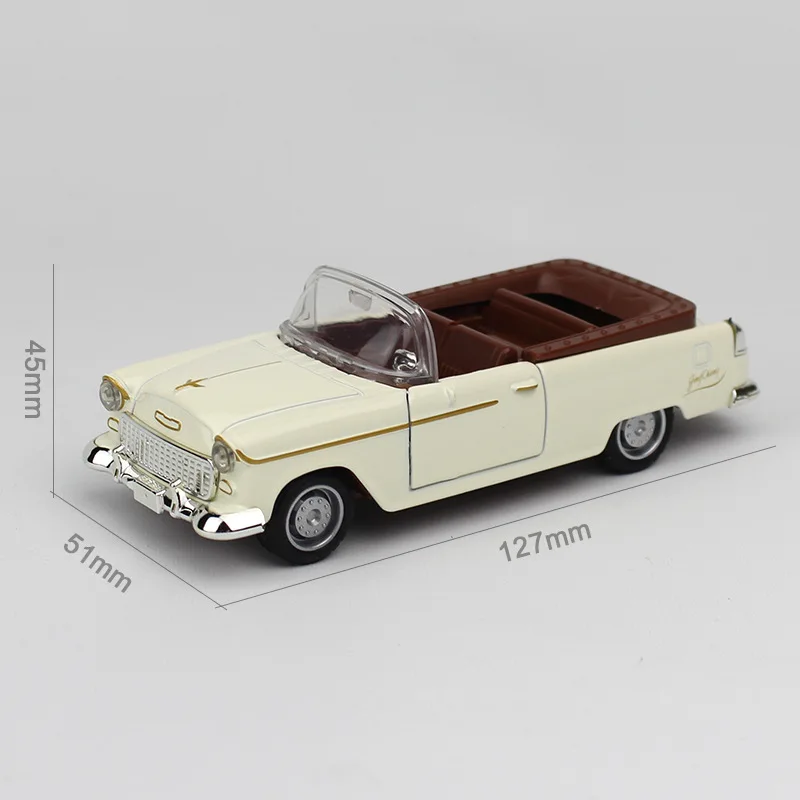 Diecast Metaallegering Vintage Cabriolet Auto Speelgoed Model Klassieke Pull Back Auto Miniatuur Voertuig Replica Voor Collectie Cadeau voor Kid