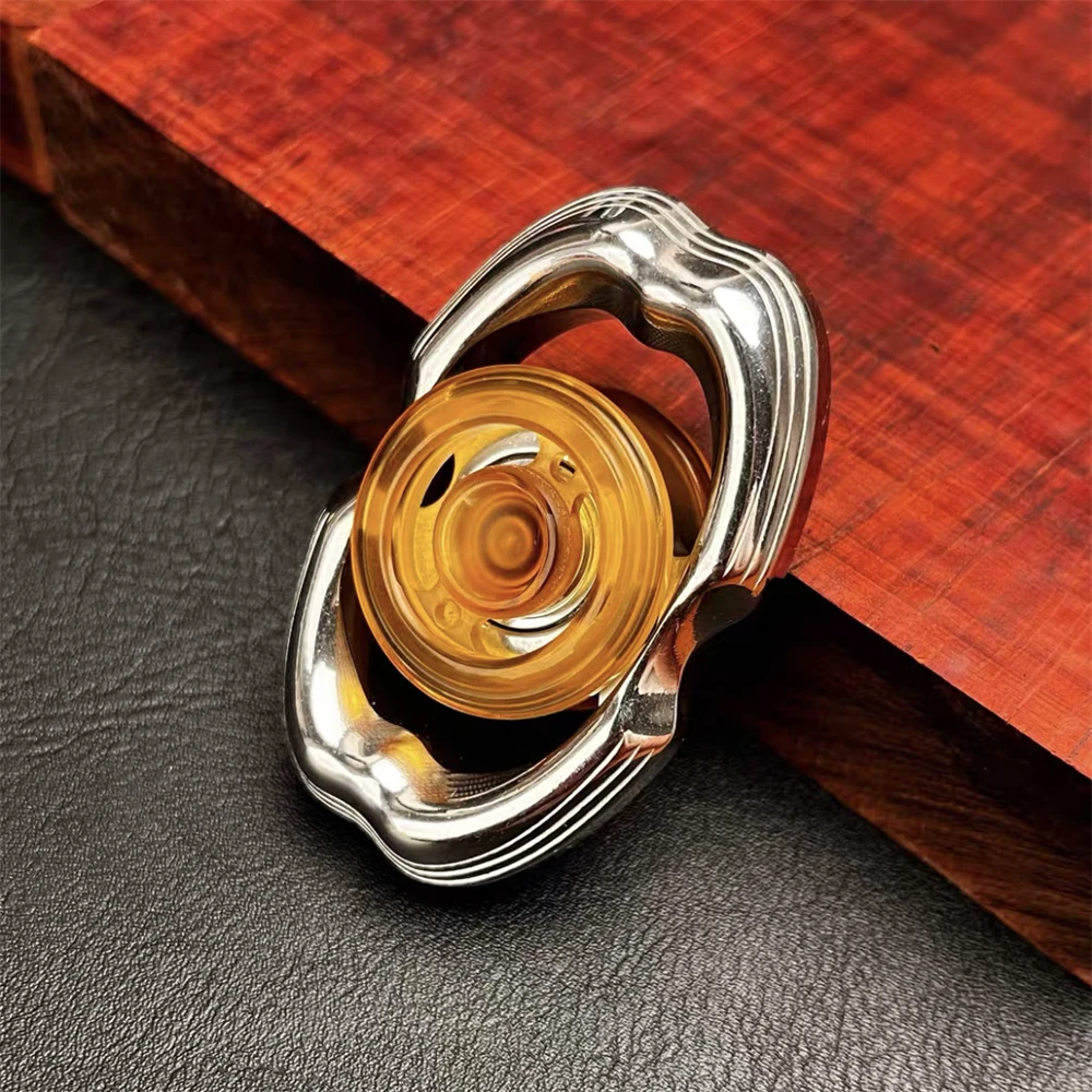 Obsidian acier inoxydable EDC Fidget Spinner Fidget curseur Anti-Stress jouets tdah soulagement de l'anxiété Focus sensoriel Fidgeting jouets