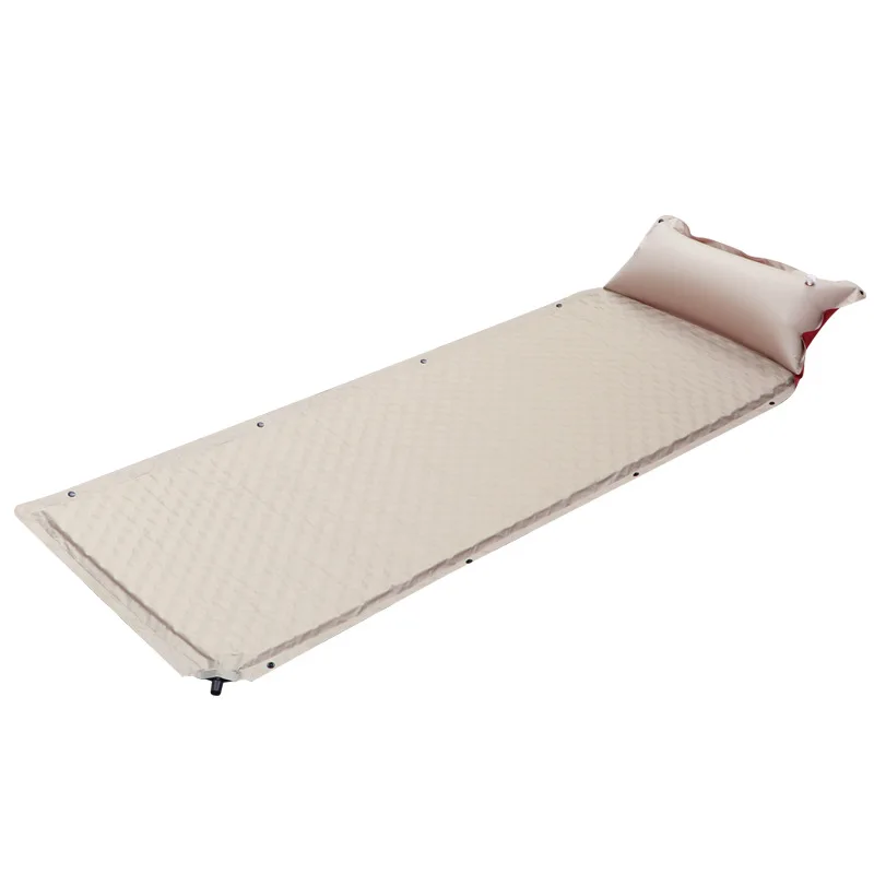 

Can be spliced camping picnic moisture-proof composite fabric automatic inflatable single pad