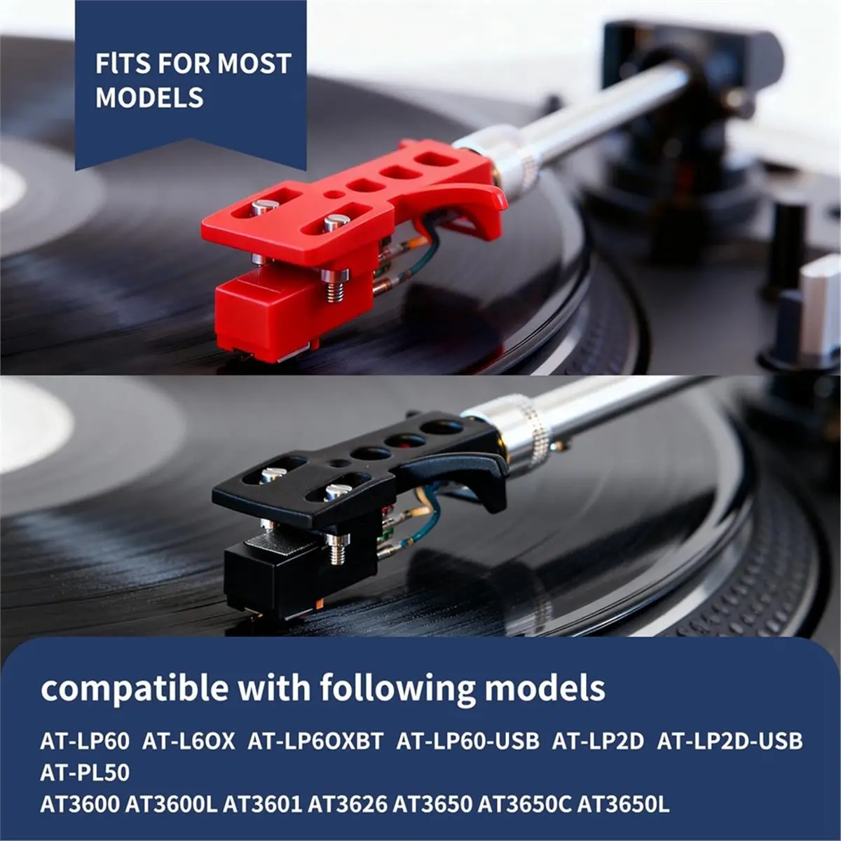 New arrival  2 Pack ATN3600L Stylus Needle Replacement , for AT-LP60 Turntable Phonograph Platenspeler Records Player