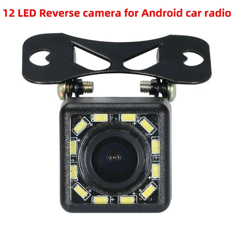 

Car Reverse Camera LED lights Parking Rear View Camera Reversing Backup Waterproof HD CCD Sensor 140 Wide View With 6m Cable