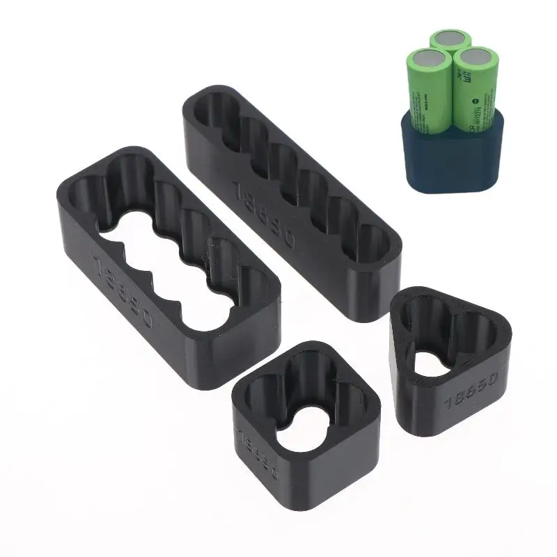 1/4Pcs Plastic 18650 Lithium Battery Spot Welding Fixture Set Fixed Assembly Bracket for Battery Welding