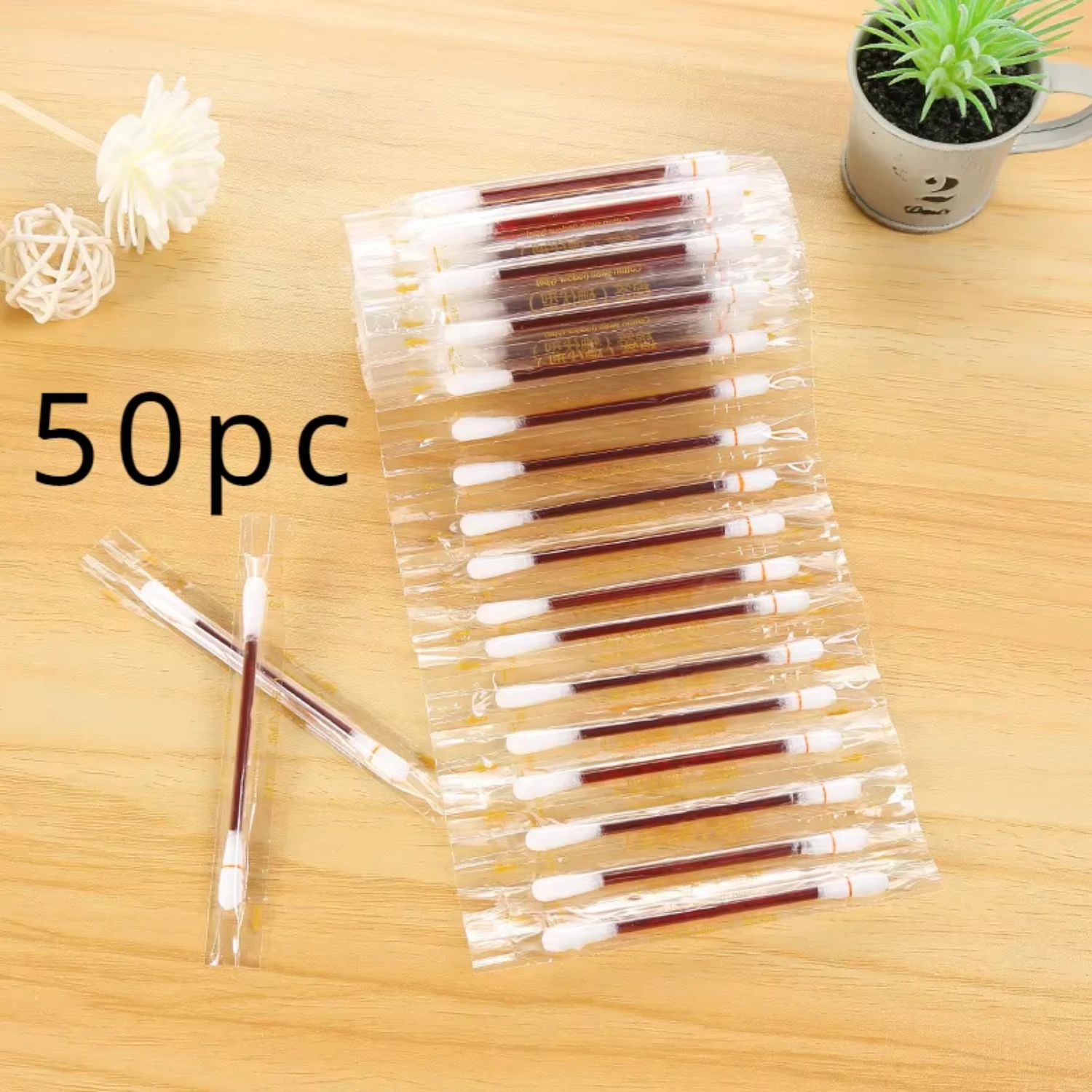 

Cotton Swab Independent Pack Iodophor Swab Sticks Adult Children Baby Outdoor Family Daily Safety Survival