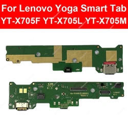 USB Charging Dock Board For Lenovo Yoga Smart Tab YT-X705F X705L X705M USB Charger Port Board Flex Cable Connector Replacement