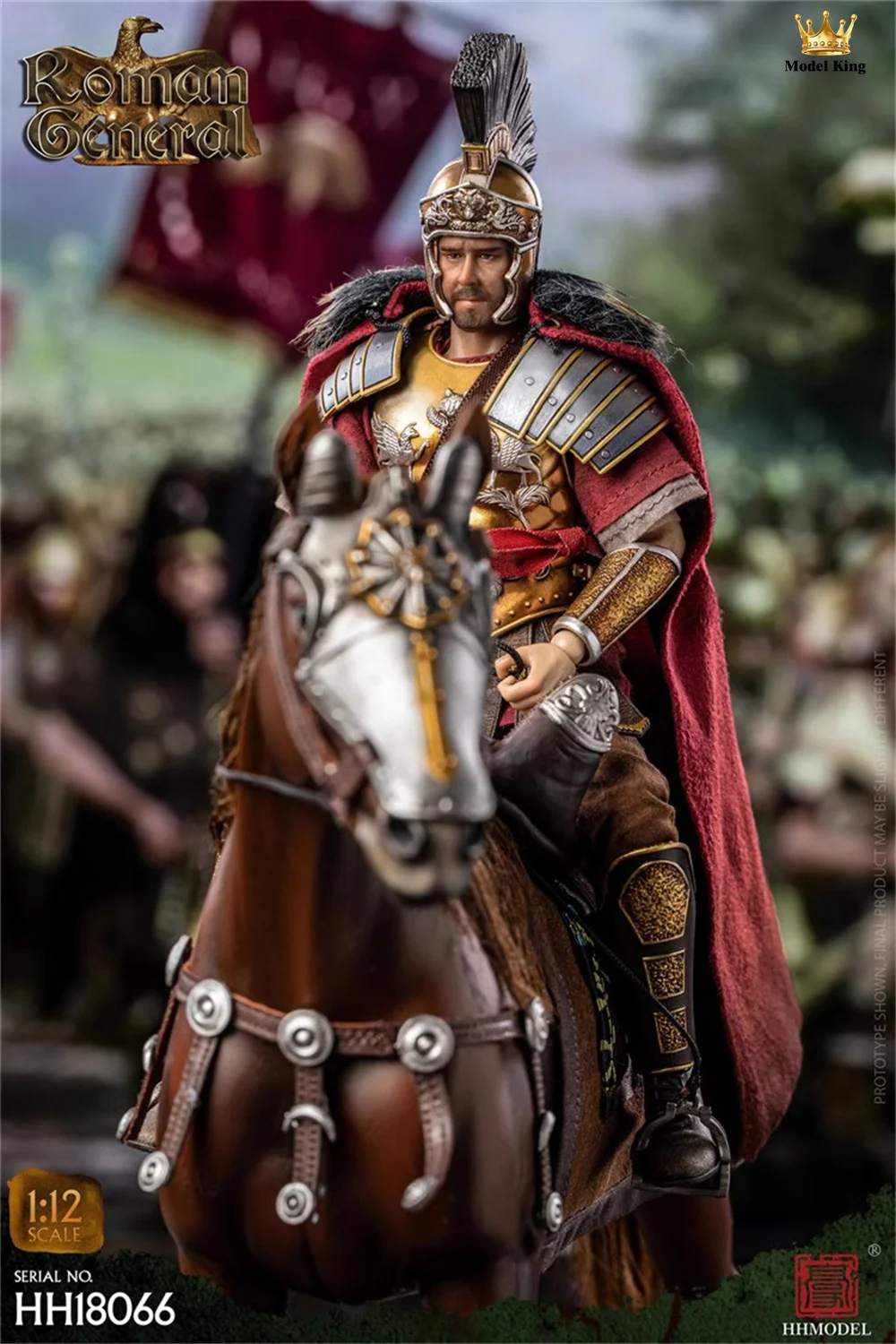 HHMODEL HH18066 HH18067 HH18068 HH18069 1/12 Imperial Legion Roman General Captain Fifty Full Set For 6