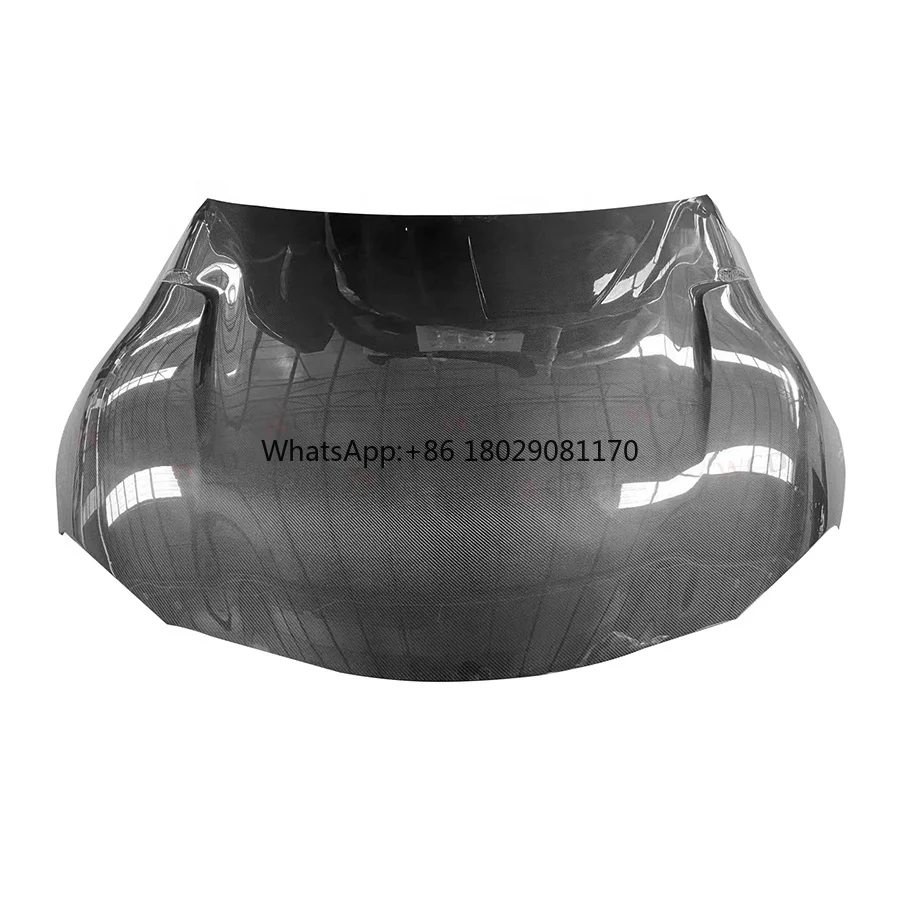 Car Front Engine HoodFor Toyota Supra A90 2019-2022 OEM Style Carbon Fiber Hood Bonnet Body Kits