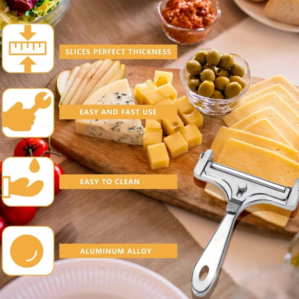 Rebanador de queso ajustable,  - Cheese Grater Box reseña y precio