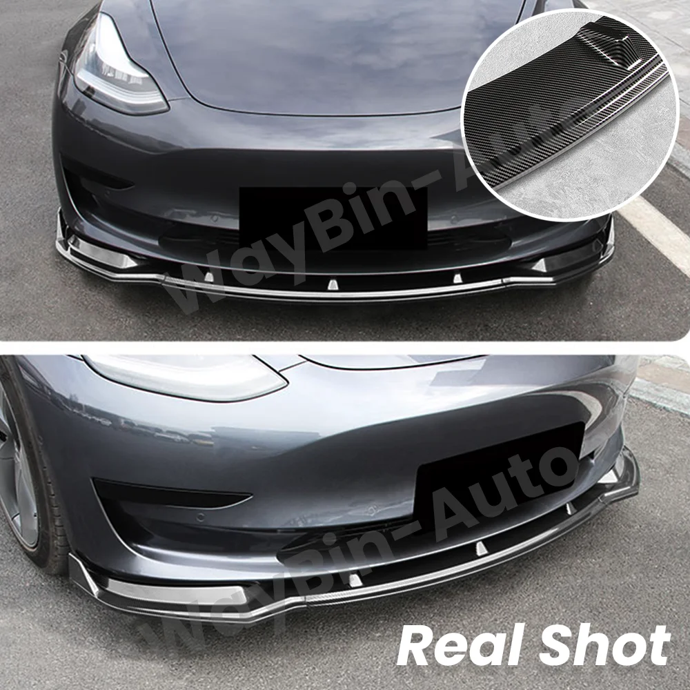 Modello Y 2020-2023 Kit corpo vettura per Tesla WF Sport Tunning Nero lucido Diffusore posteriore Spoiler Paraurti anteriore Labbro Gonna laterale