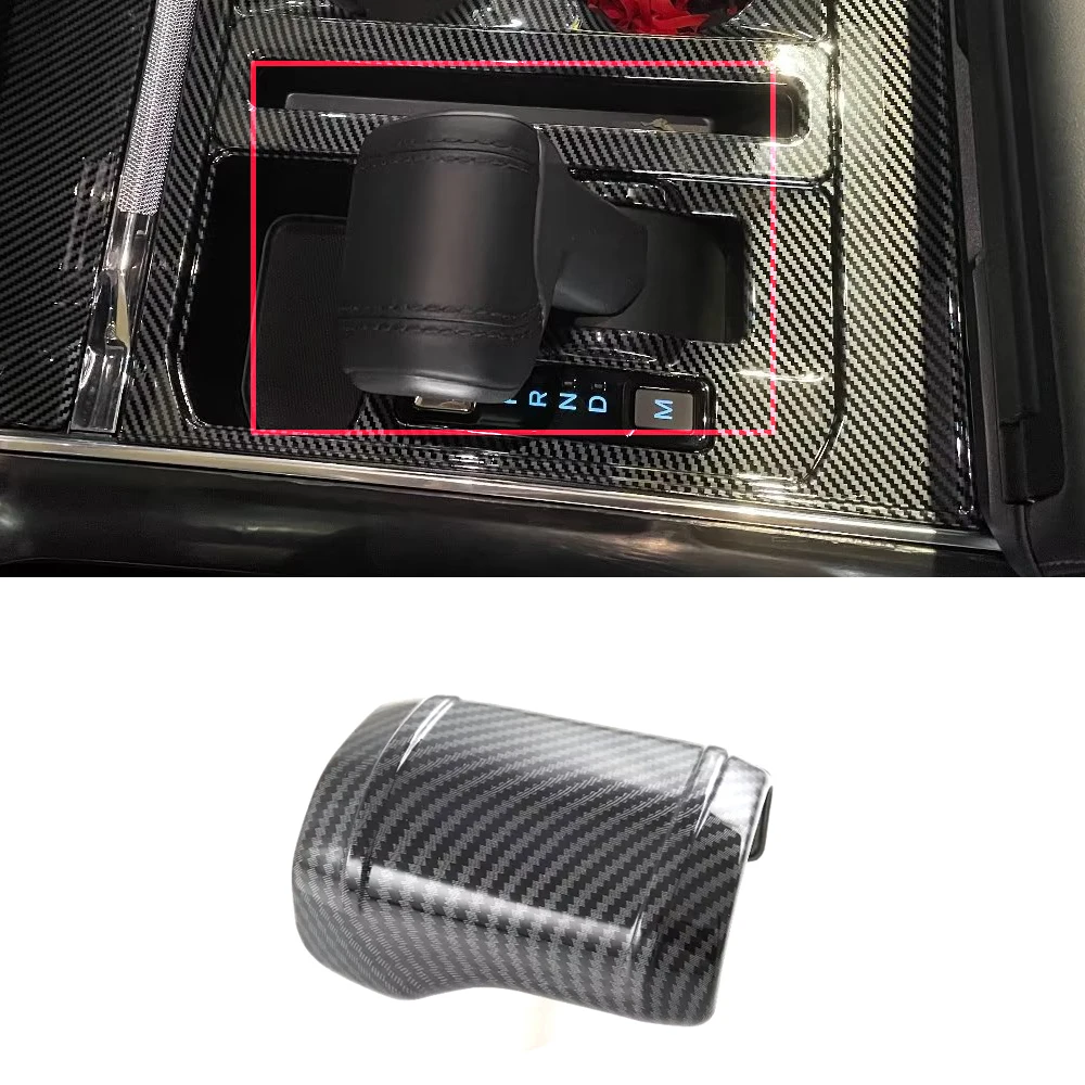 

Для Ford F150 F-150 2021 2022 2023 углеродное волокно Автомобильная центральная консоль чехол для рычага переключения передач Trim интерьерный Стайлинг автомобильные аксессуары