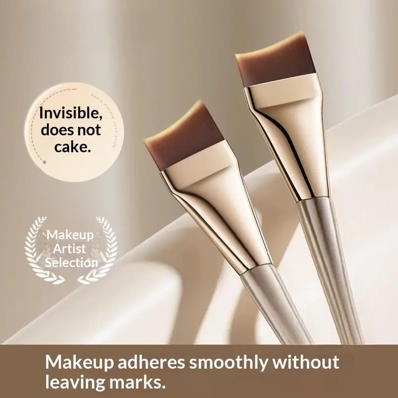 Makeup Foundation Brush Powder Puff Lipstick Eye Shadow Mixing Palette Stainless Steel Spatula Stick Beauty Tools