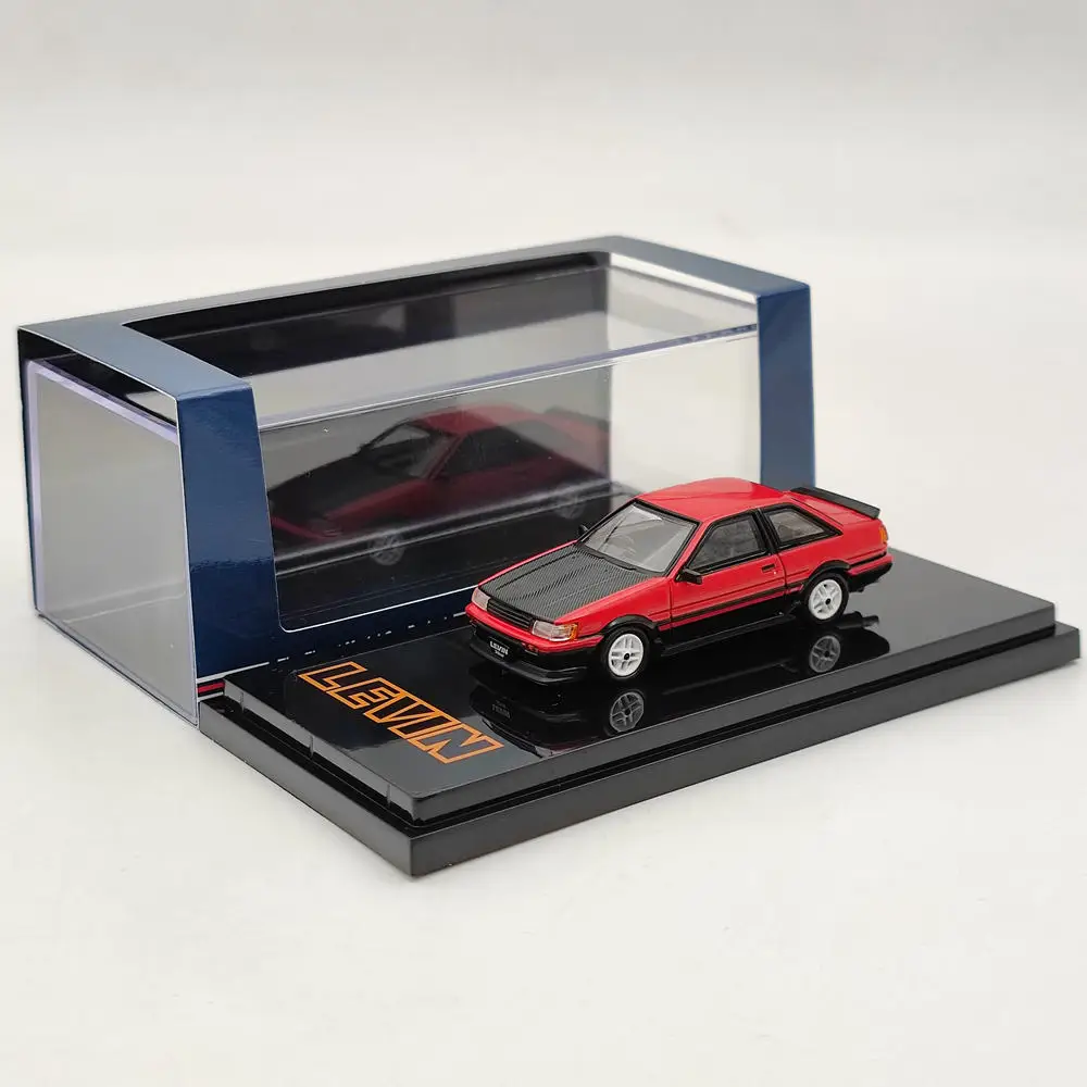 

Hobby Japan 1/64 COROLLA LEVIN AE86 2 Door TOM'S IGETA WHEEL HJ641035TRK Diecast Model Toys Car Limited Collection