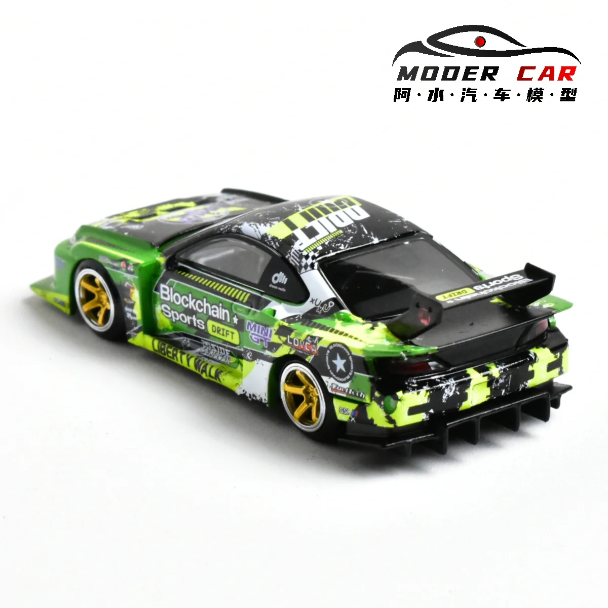 MINIGT TSM 1:64 Display 823 S15 SILVIA Volwassenen Hobby Diecast Modelauto