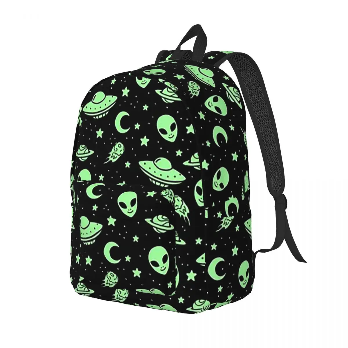 Alien Anime Backpack Middle High College School Student Art Bookbag Teens Daypack Travel