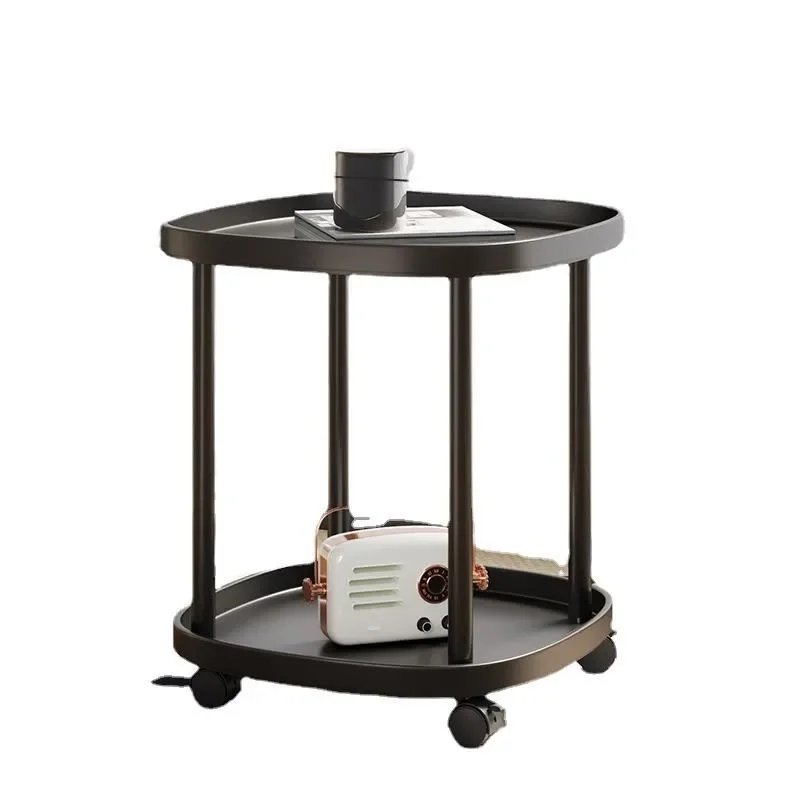 

Home Balcony Mini Simple Small Coffee Table Side Cabinet Side Table Modern Creative Movable Square Table Living Room Esquinero