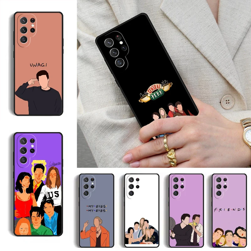 Friends TV Phone Case for Samsung Galaxy S26 S25 Ultra S24 S23 S22 S21 Plus Note 10 Bumper Cover