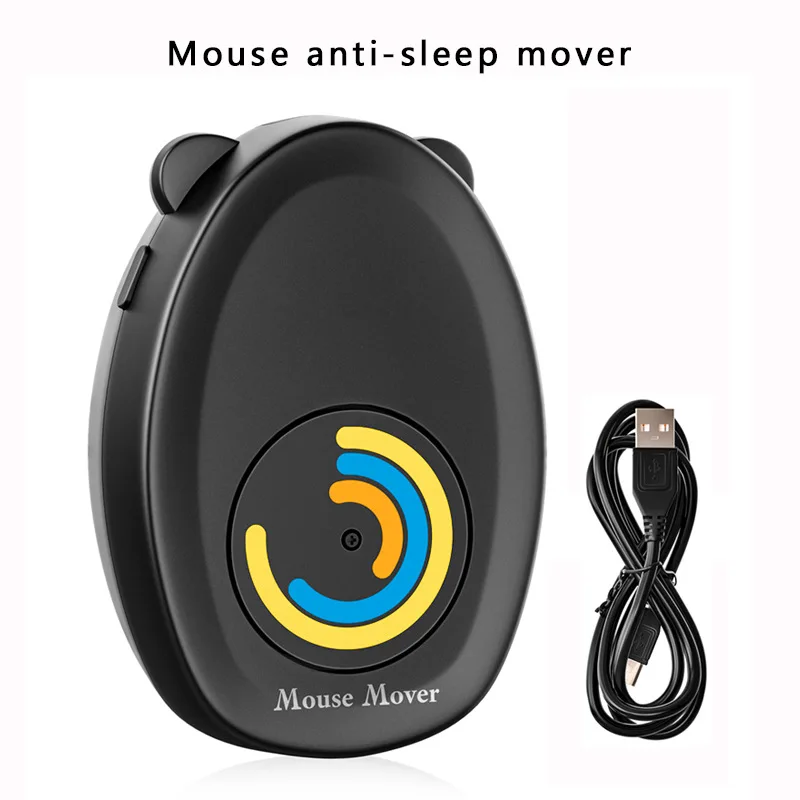 Undetectable Mouse Mover Jiggler with ON/Off Switch and USB Port Drive-Free,Simulate Physical Automatically Movement PC Lockdown