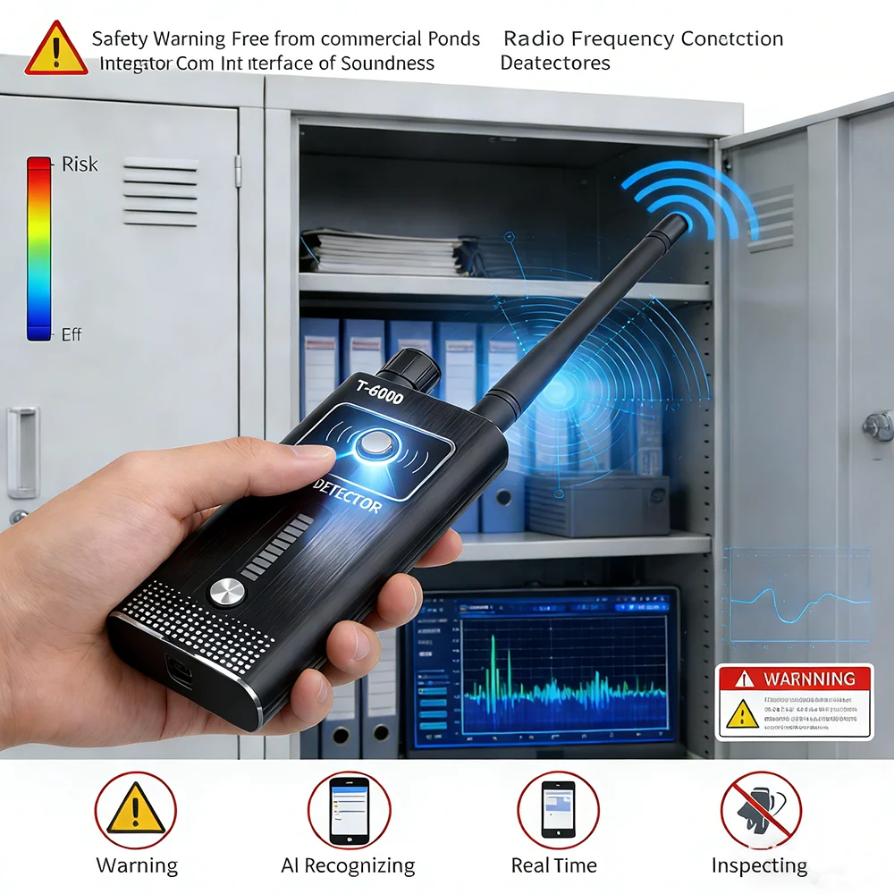 

G318 Anti-Spy RF Signal Detector GPS Lens Tracker Spy Camera Detect GSM Bug Anti Candid Camera Finder Wireless Audio Bug Scanner