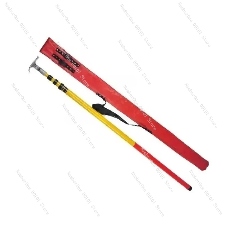3-10M Fiberglass ( High-Voltage Telescopic Hot Stick: Triangle Design for Electric Power Operations