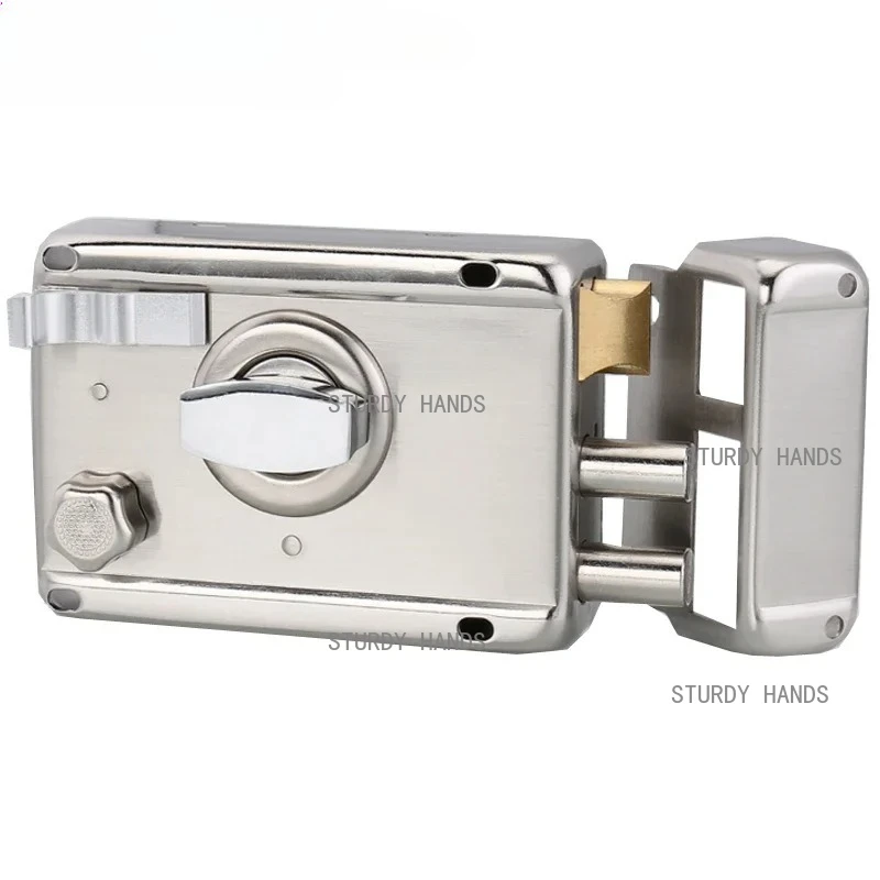 Stainless steel key lock suitable for office store bathroom doors safety hardware locks