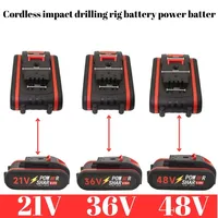 5000mAh 21V Cordless Impact Drill Battery 48VF 36VF 88VF Impact Drill Battery Replacement Battery for Power Tool