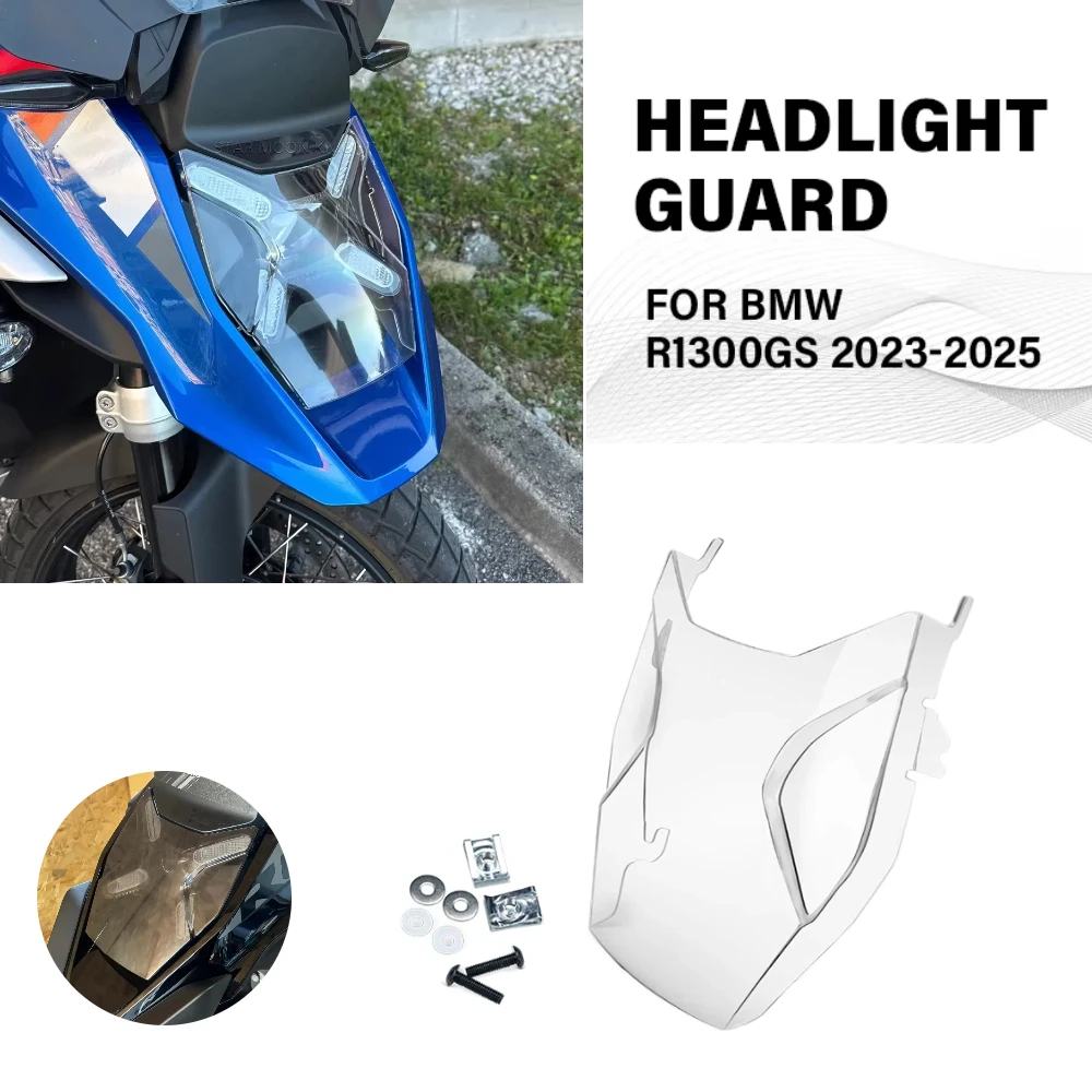 GS1300 Motorcycle Headlight Protective Cover For BMW R 1300 GS R1300GS (2023-2025) Accessories Head Light Protector Guard