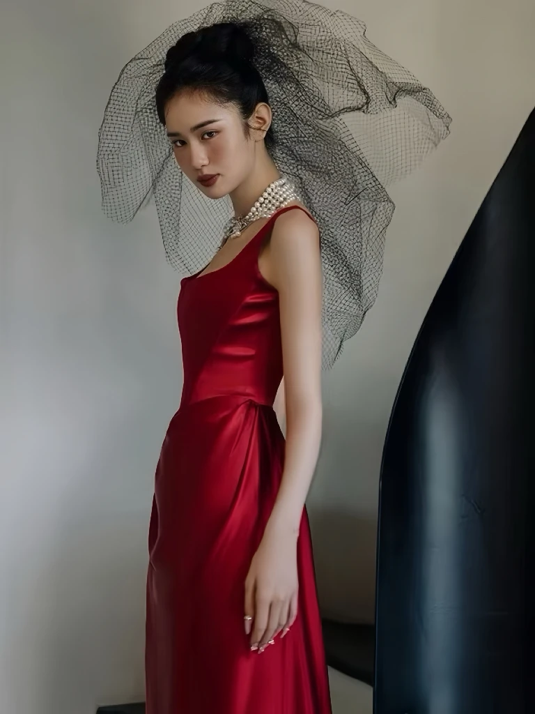 

Elegant Cocktail Dress Spaghetti Strap Sleeveless Bodycon Ruched Long Maxi Dress Wedding Guest Celebrity Evening Party Gowns