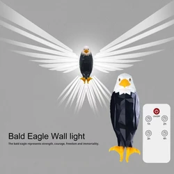 Eagle lights, bald eagle hanging lights, night lights, LED lights, animal projection wall lights, atmosphere party decorations