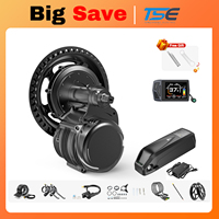 【ON SALE】Tongsheng 250W 500W 750W 1000W TSDZ2B TSDZ8 Ebike kit 36V 48V Engine Torque Sensor Mid Motor Ebike Lithium Battery