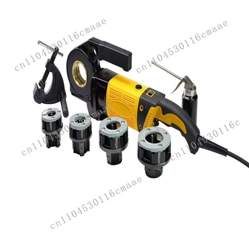 1700 Watt Electric Portable Pipe Threading Machine SQ30A Portable Stringing Machine 6 dies 1/2-2 inch