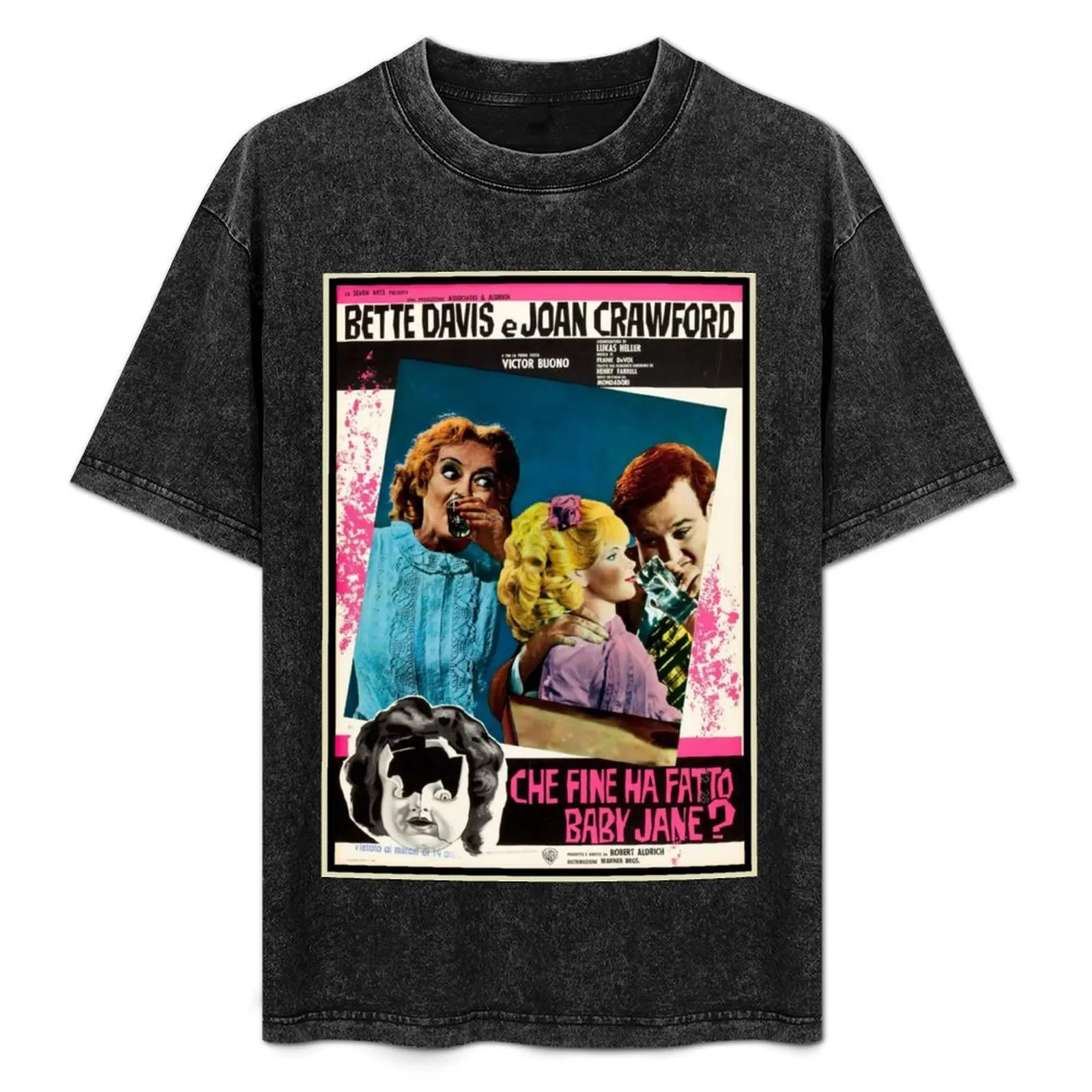 

What Ever Happened to Baby Jane horror T-Shirt Casual Holiday Short Sleeve Tee
