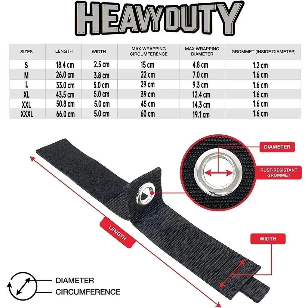 Heavy-Duty Storage Straps Reusable Extension Cord Organizer Cable Ties Hose Storage Accessory Holder Garage Organization view 5