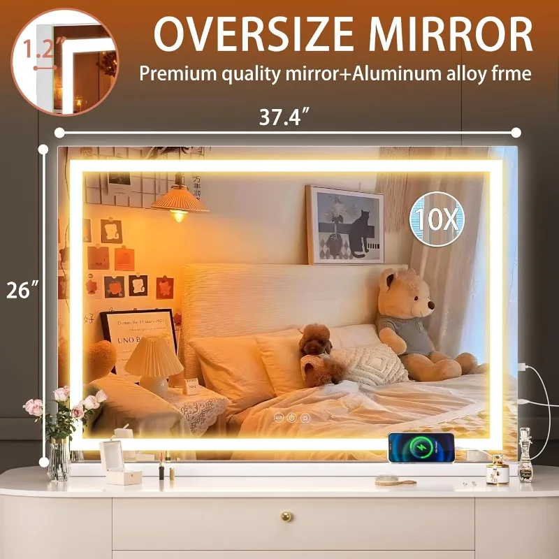 Vanity Mirror with Lights, 37